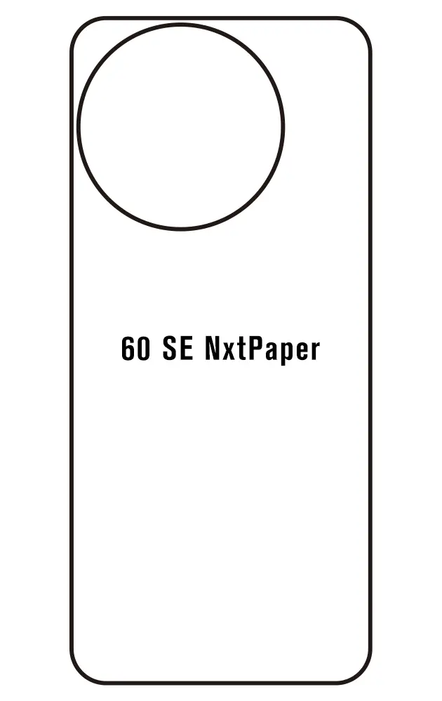 TCL 60 SE NxtPaper Zadní Hydrogel ochranná fólie