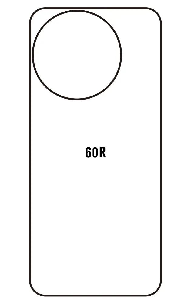 TCL 60R 5G Zadní Hydrogel ochranná fólie