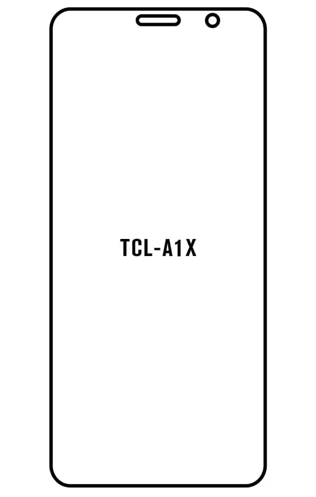 TCL A1X Přední Hydrogel ochranná fólie