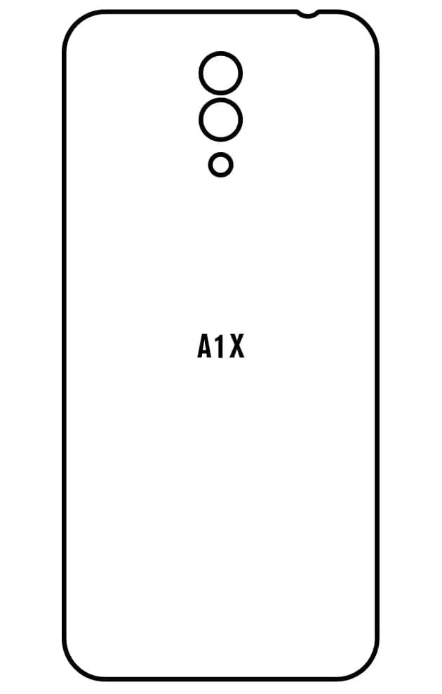 TCL A1X Zadní Hydrogel ochranná fólie