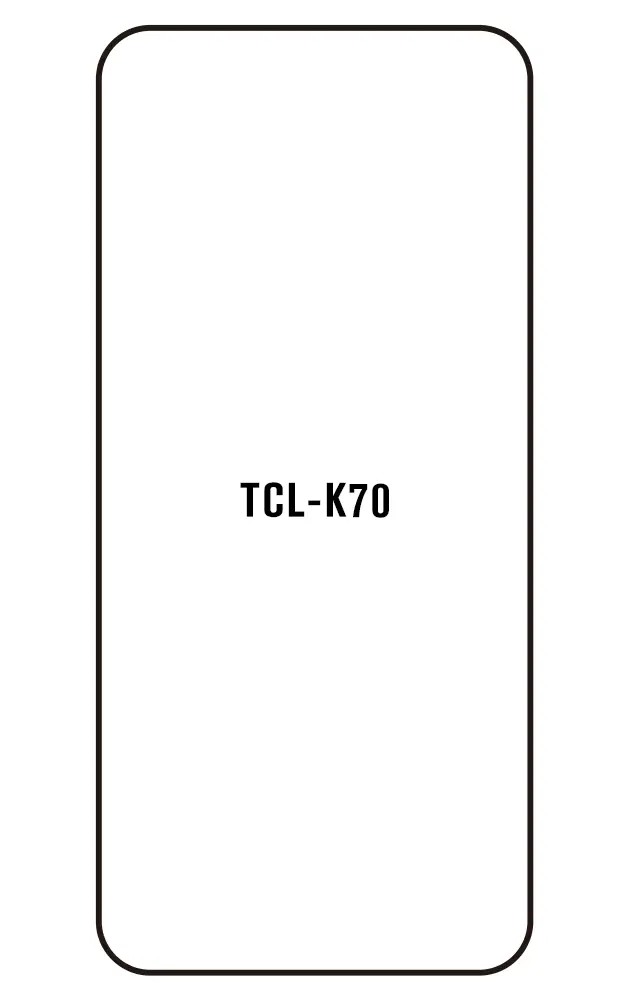 TCL K70 Přední Hydrogel ochranná fólie