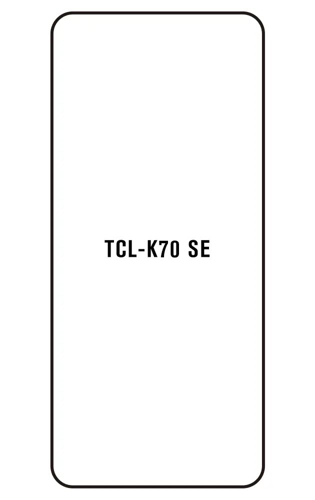 TCL K70 SE Přední Hydrogel ochranná fólie
