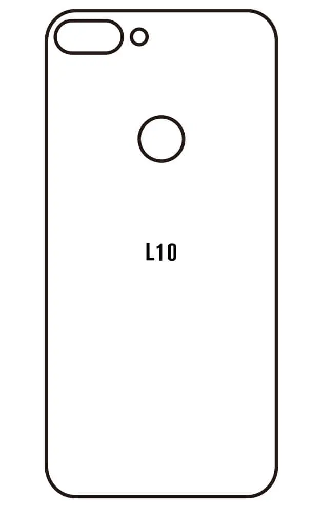 TCL L10 Zadní Hydrogel ochranná fólie