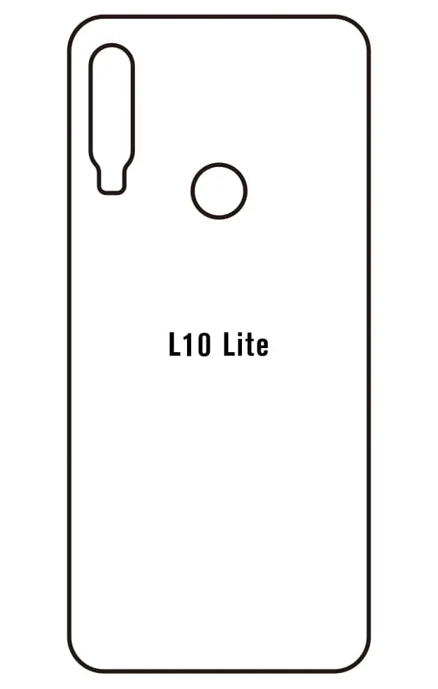 TCL L10 Lite Zadní Hydrogel ochranná fólie