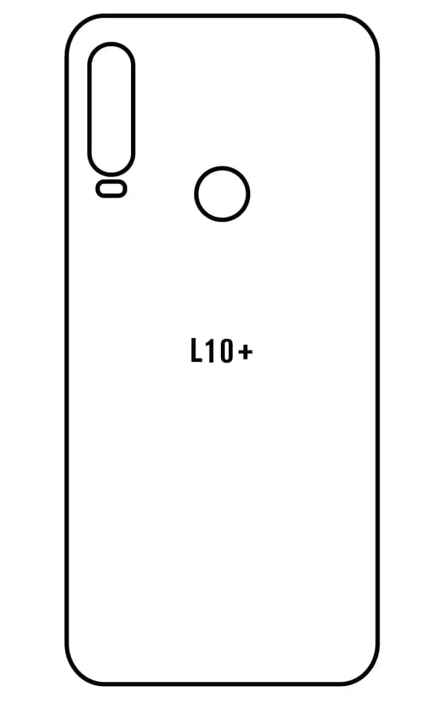 TCL L10+ Zadní Hydrogel ochranná fólie