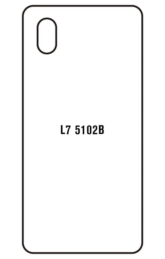 TCL L7 5102B Zadní Hydrogel ochranná fólie
