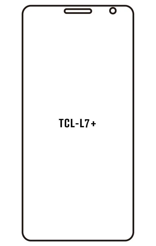TCL L7+ Přední Hydrogel ochranná fólie