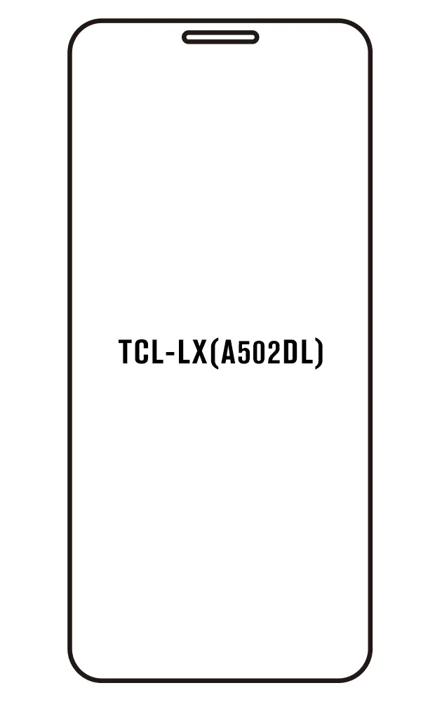 TCL LX Přední Hydrogel ochranná fólie