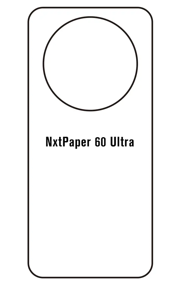 TCL NxtPaper 60 Ultra Zadní Hydrogel ochranná fólie