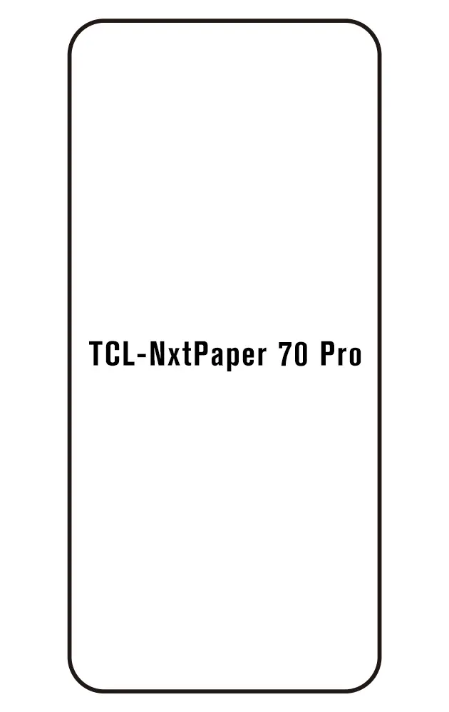 TCL NxtPaper 70 Pro Přední Hydrogel ochranná fólie