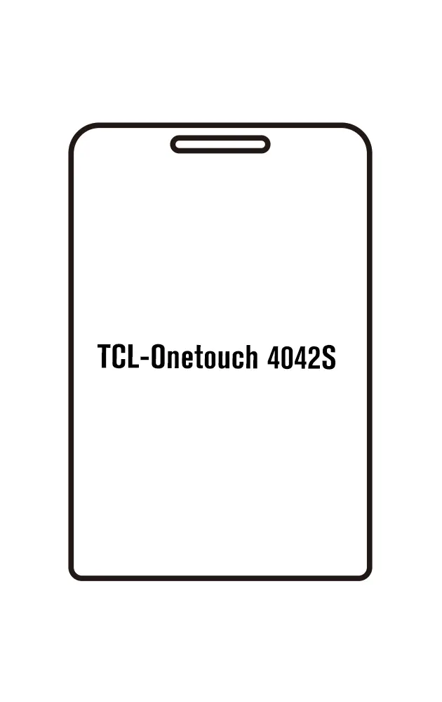 TCL Onetouch 4042S Přední Hydrogel ochranná fólie