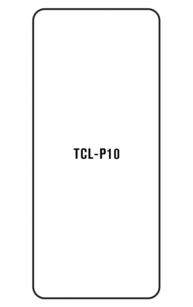 TCL P10 Přední Hydrogel ochranná fólie