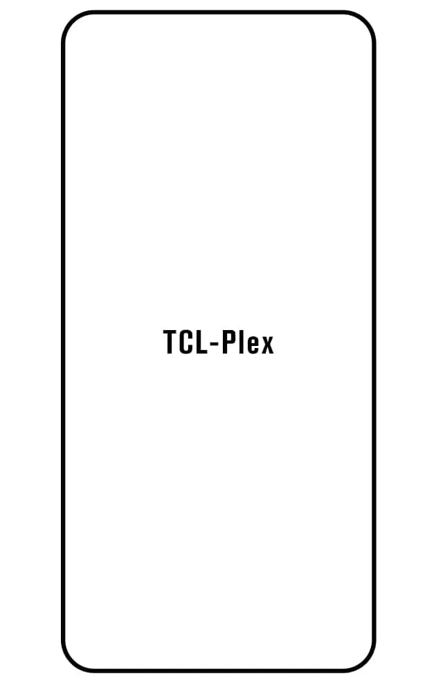 TCL Plex Přední Hydrogel ochranná fólie