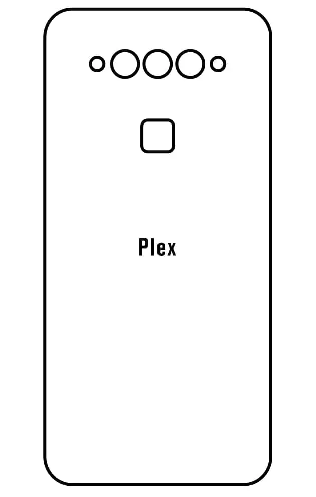 TCL Plex Zadní Hydrogel ochranná fólie