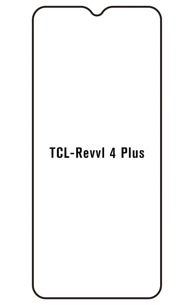 TCL Revvl 4 Plus Přední Hydrogel ochranná fólie