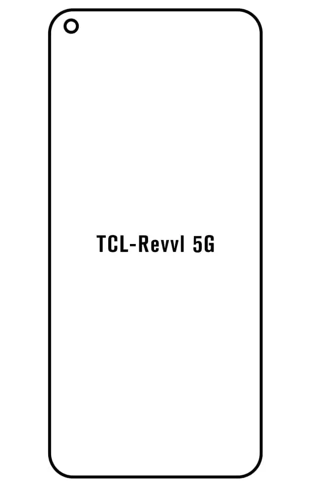TCL Revvl 5G Přední Hydrogel ochranná fólie