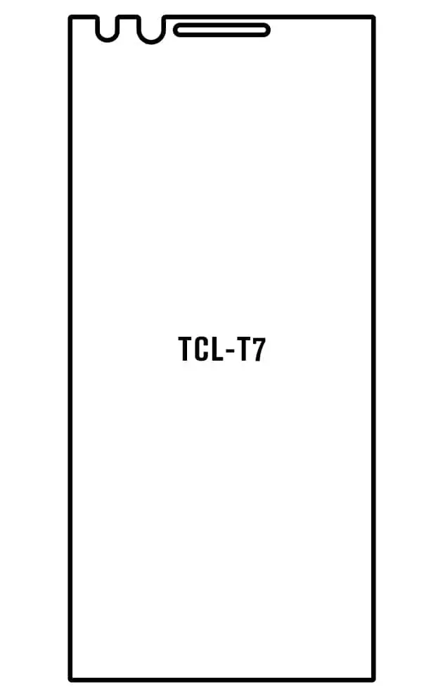 TCL T7 Přední Hydrogel ochranná fólie