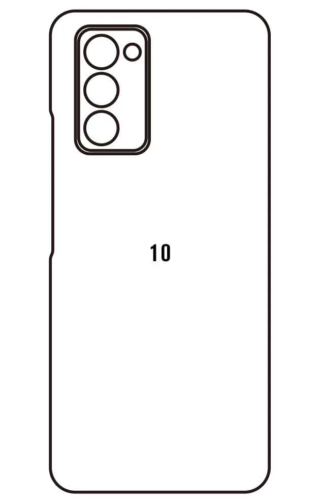 Wiko 10 Zadní Hydrogel ochranná fólie