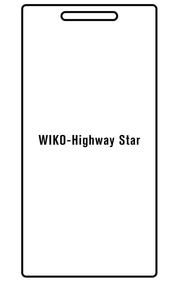 Wiko Highway Star Přední Hydrogel ochranná fólie