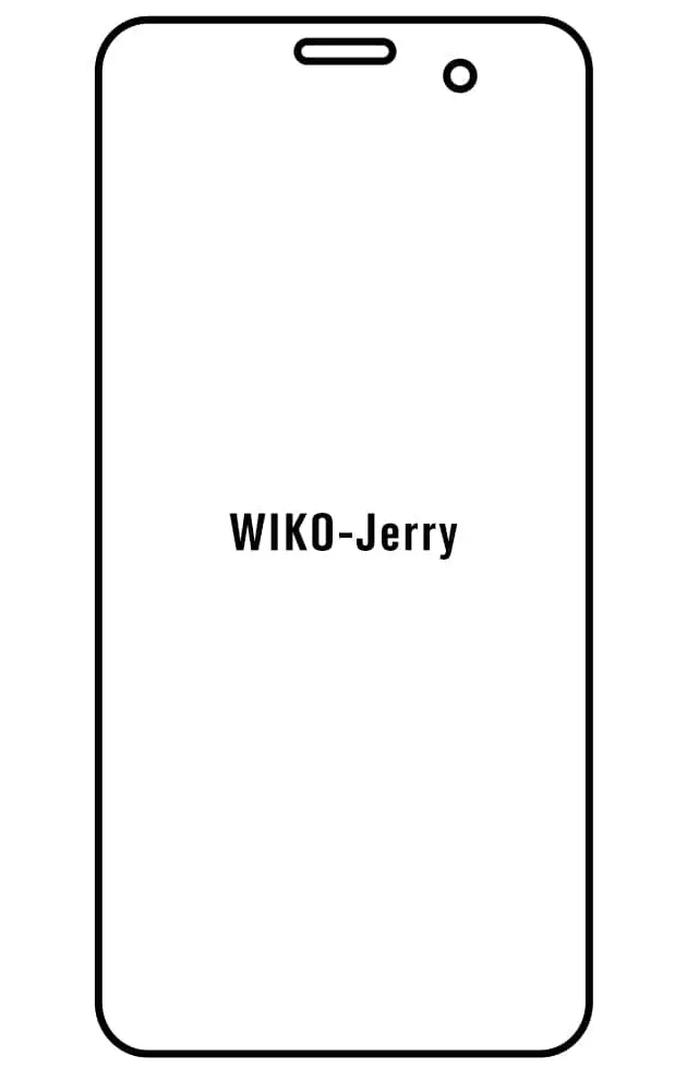 Wiko Jerry Přední Hydrogel ochranná fólie