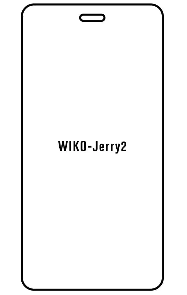 Wiko Jerry 2 Přední Hydrogel ochranná fólie