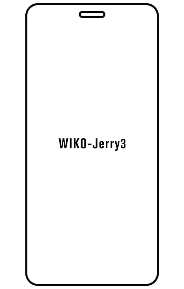 Wiko Jerry 3 Přední Hydrogel ochranná fólie