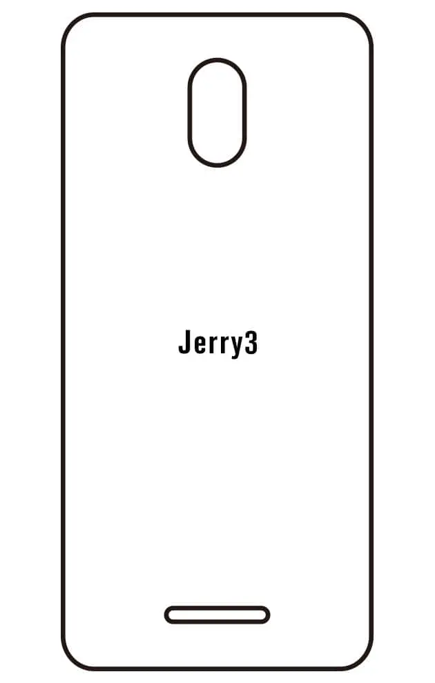 Wiko Jerry 3 Zadní Hydrogel ochranná fólie
