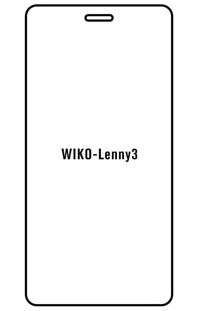 Wiko Lenny 3 Přední Hydrogel ochranná fólie