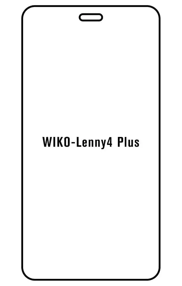 Wiko Lenny 4 Plus Přední Hydrogel ochranná fólie