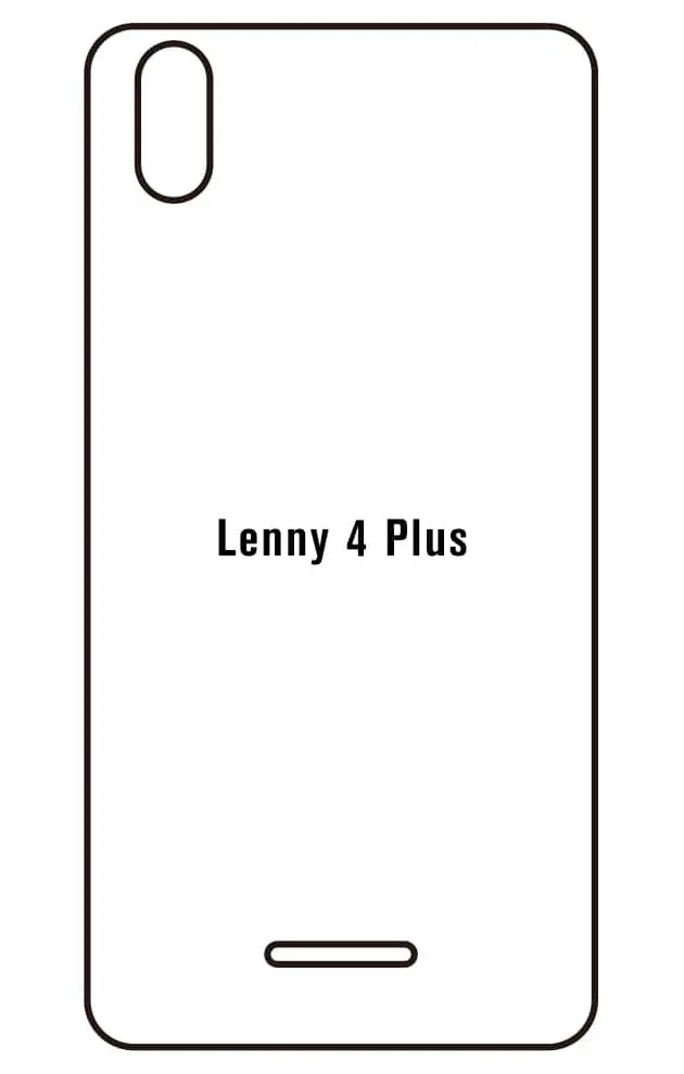 Wiko Lenny 4 Plus Zadní Hydrogel ochranná fólie