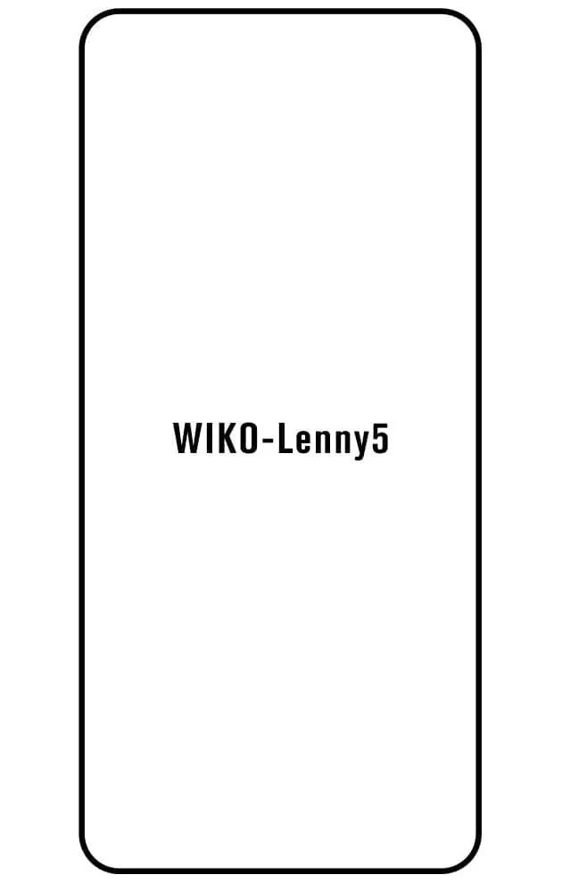 Wiko Lenny 5 Přední Hydrogel ochranná fólie