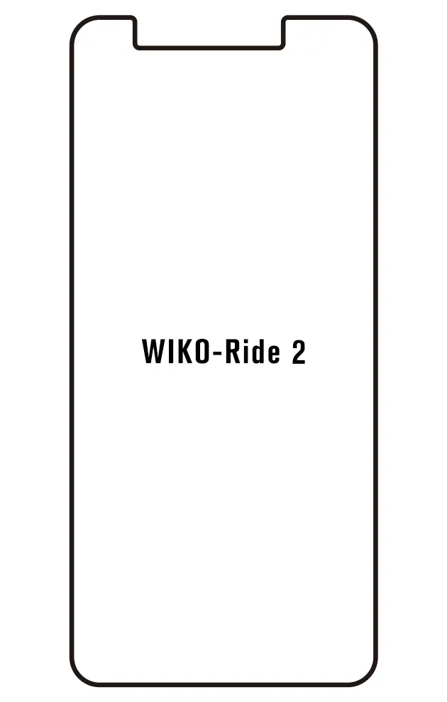 Wiko Ride 2 Přední Hydrogel ochranná fólie