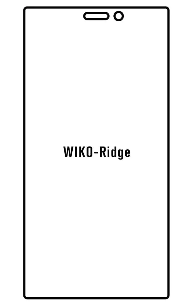 Wiko Ridge 4G Přední Hydrogel ochranná fólie