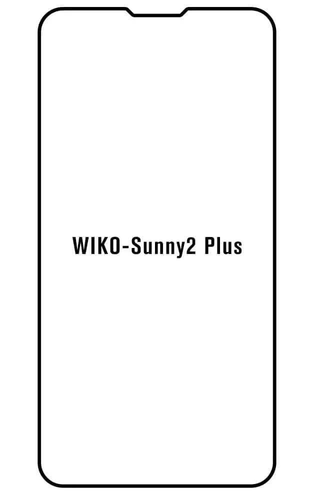 Wiko Sunny 2 Plus Přední Hydrogel ochranná fólie