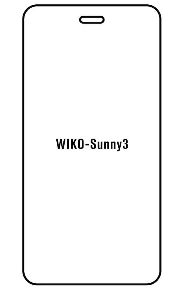 Wiko Sunny 3 Přední Hydrogel ochranná fólie