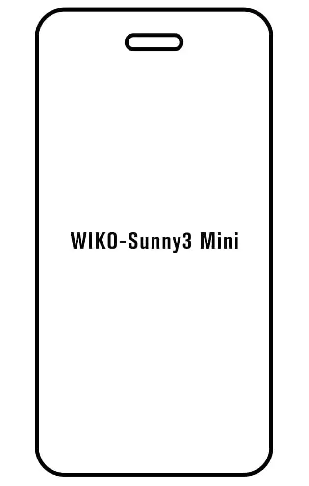 Wiko Sunny 3Mini Přední Hydrogel ochranná fólie
