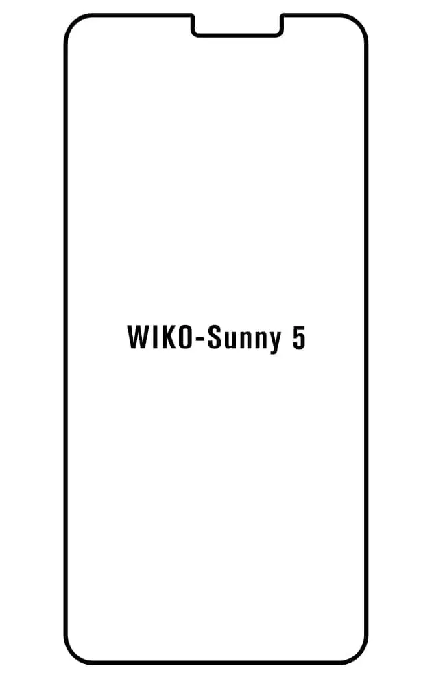 Wiko Sunny 5 Přední Hydrogel ochranná fólie