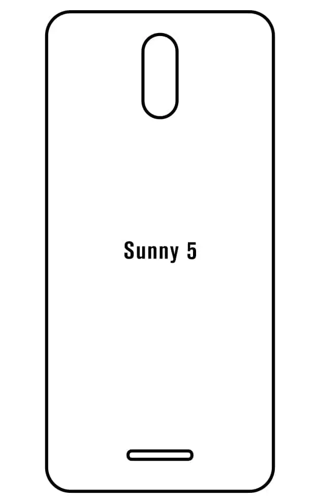 Wiko Sunny 5 Zadní Hydrogel ochranná fólie