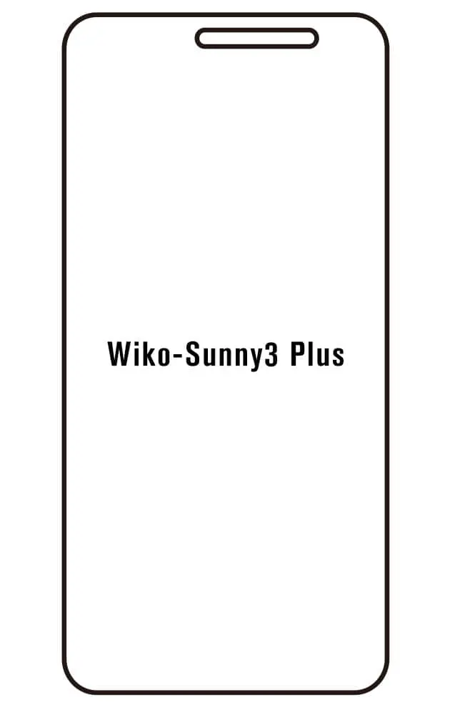 Wiko Sunny3 Plus Přední Hydrogel ochranná fólie