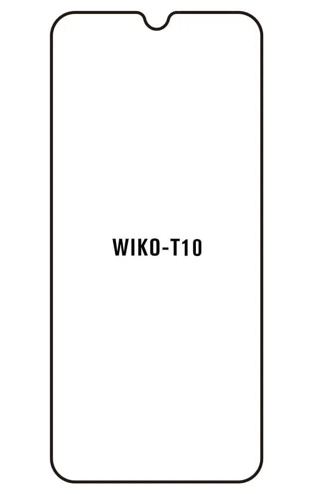 Wiko T10 Přední Hydrogel ochranná fólie