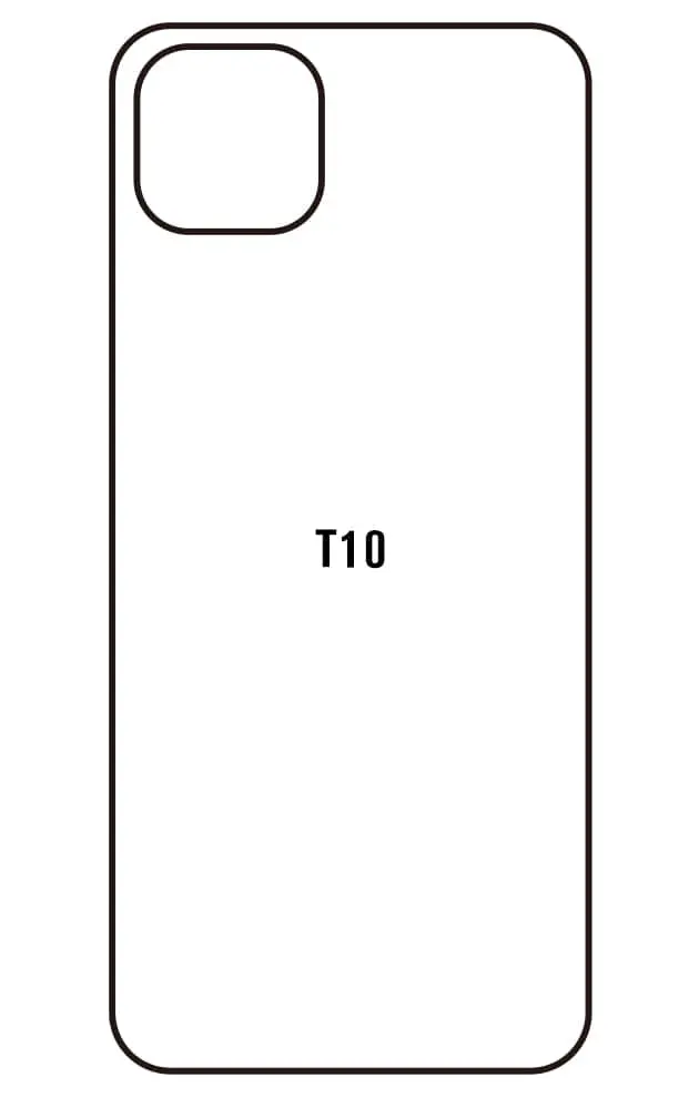Wiko T10 Zadní Hydrogel ochranná fólie