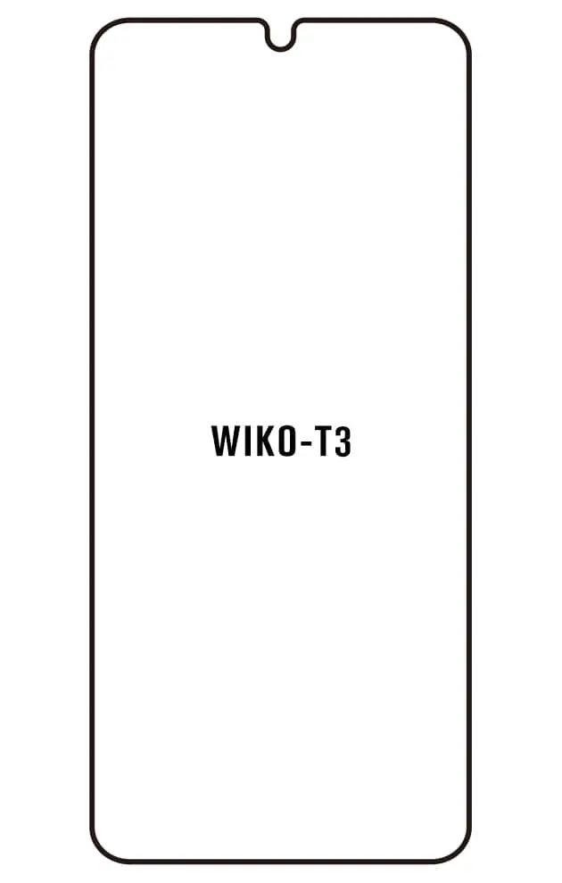 Wiko T3 Přední Hydrogel ochranná fólie