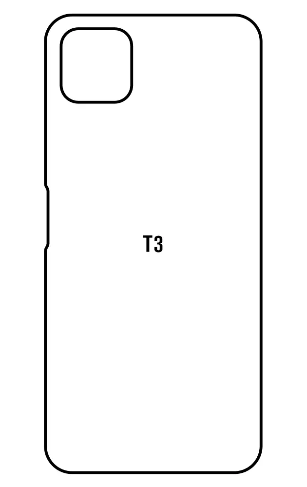Wiko T3 Zadní Hydrogel ochranná fólie