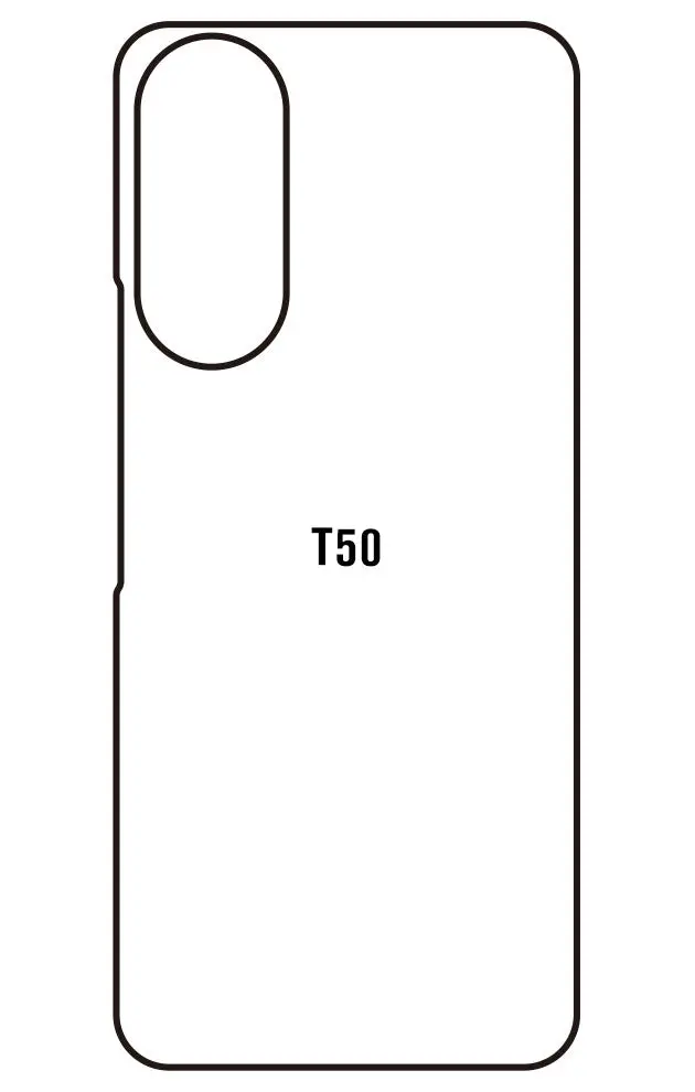 Wiko T50 Zadní Hydrogel ochranná fólie