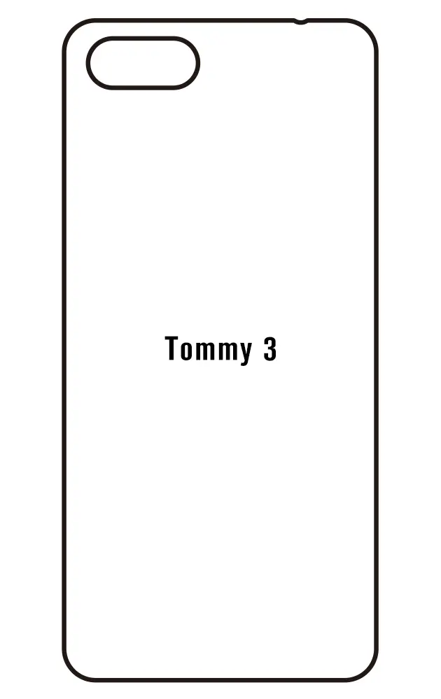 Wiko Tommy 3 Zadní Hydrogel ochranná fólie