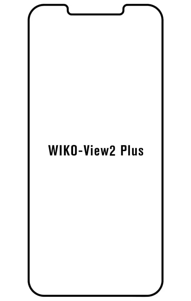 Wiko View 2 Plus Přední Hydrogel ochranná fólie