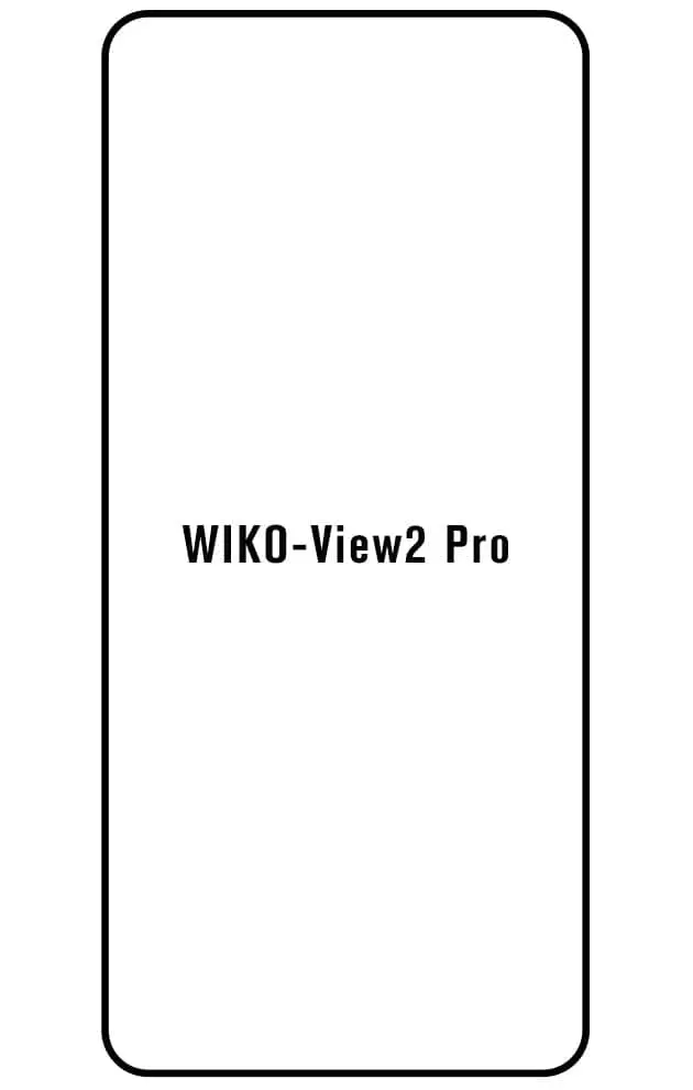 Wiko View 2 Pro Přední Hydrogel ochranná fólie
