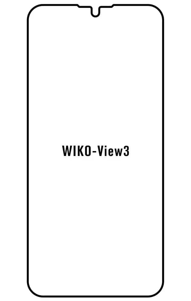 Wiko View 3 Přední Hydrogel ochranná fólie