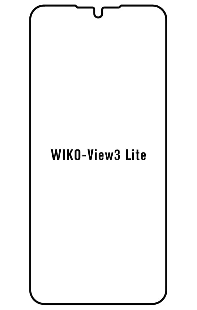 Wiko View 3 Lite Přední Hydrogel ochranná fólie