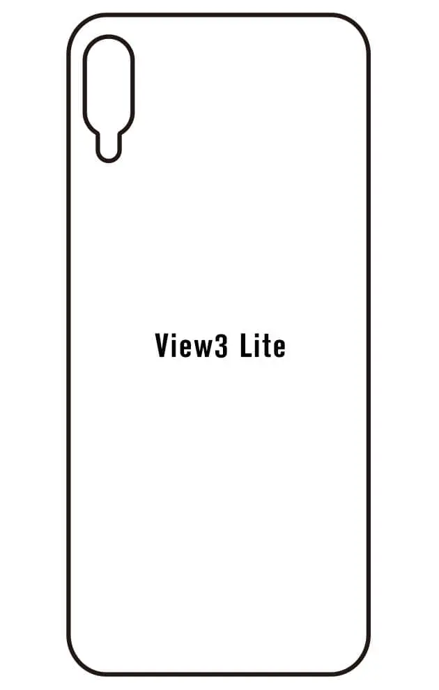 Wiko View 3 Lite Zadní Hydrogel ochranná fólie